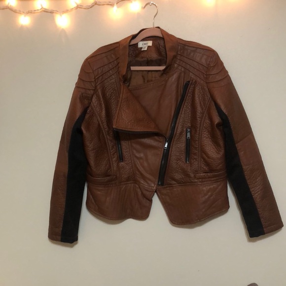 Faux leather jacket - Picture 2 of 4